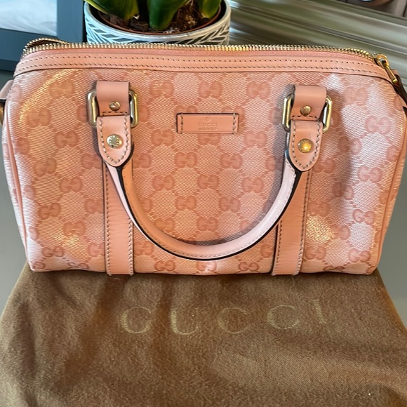 Gucci Bags Gucci Iconic Pink Glass Purse Poshmark